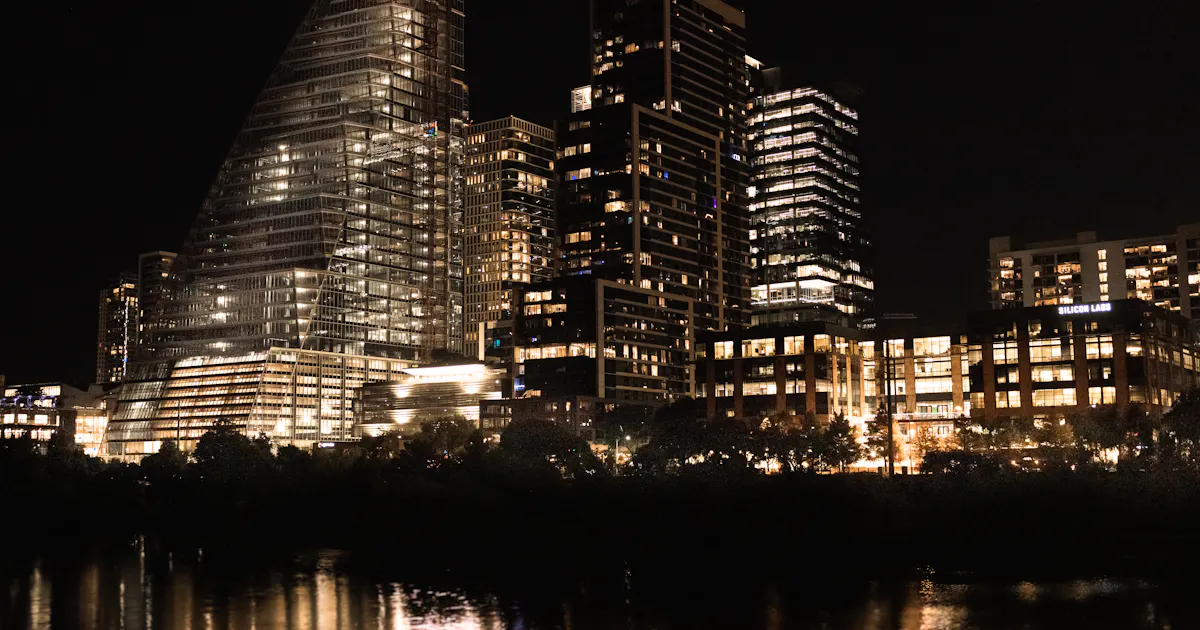 Austin, Texas skyline along the river — Slagle Investments service area